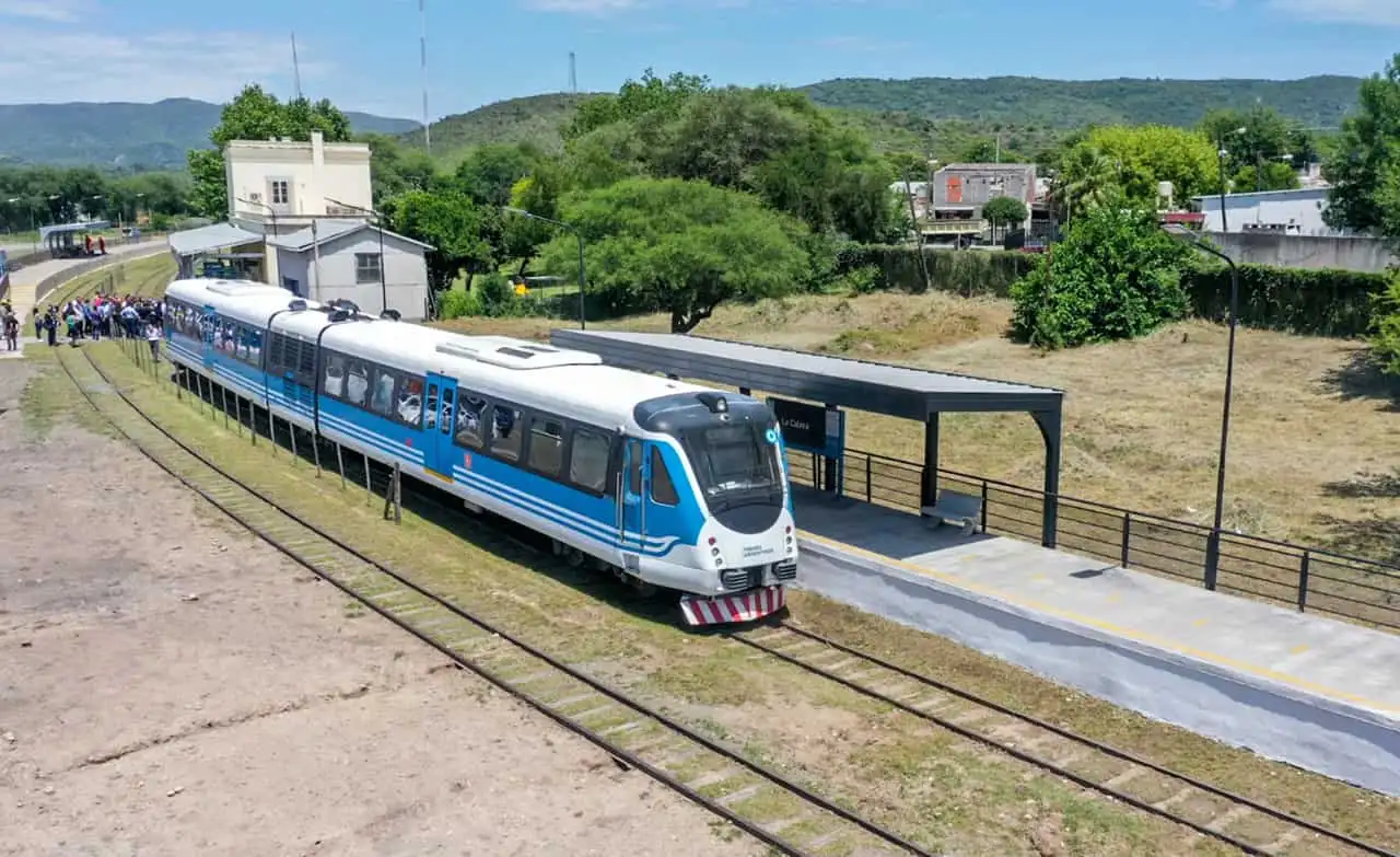 El Tren de Cercanías de Mendoza sigue creciendo: la red ferroviaria mendocina llegará a 80km