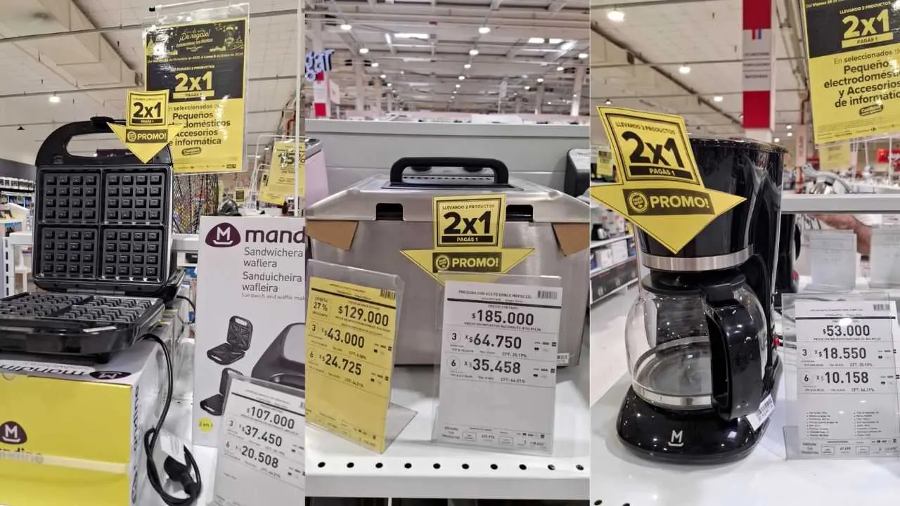 Otros de los productos que se encuentran a 2x1 en Carrefour