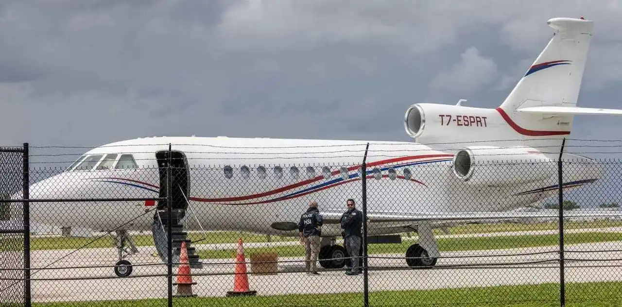 El avión privado de Nicolás Maduro que fue confiscado