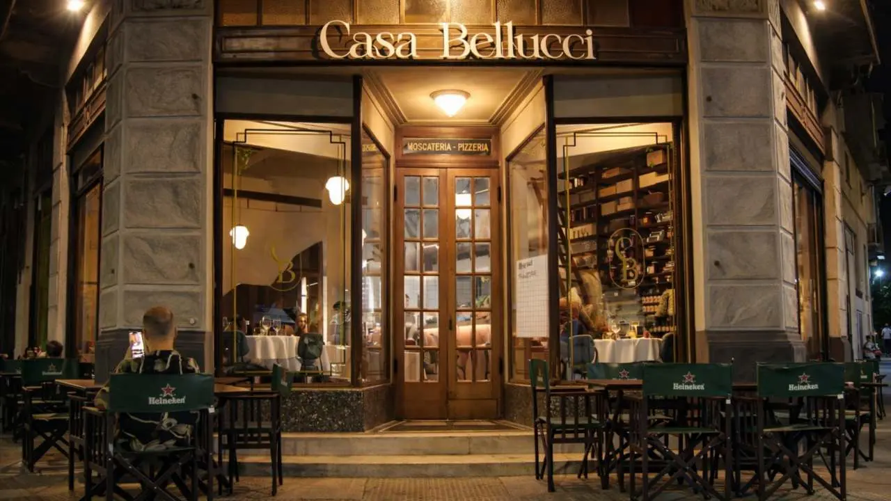 Frente de Casa Bellucci, uno de los restaurantes donde Cabito es socio (Gentileza Casa Bellucci)