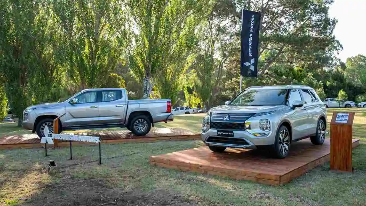 L200 y Outlander, los dos modelos de Mitsubishi para probar en Pinamar.