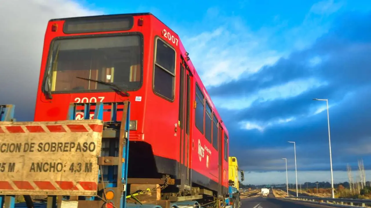 Las obras para la ampliación del Metrotranvía de Mendoza avanzan a gran ritmo
