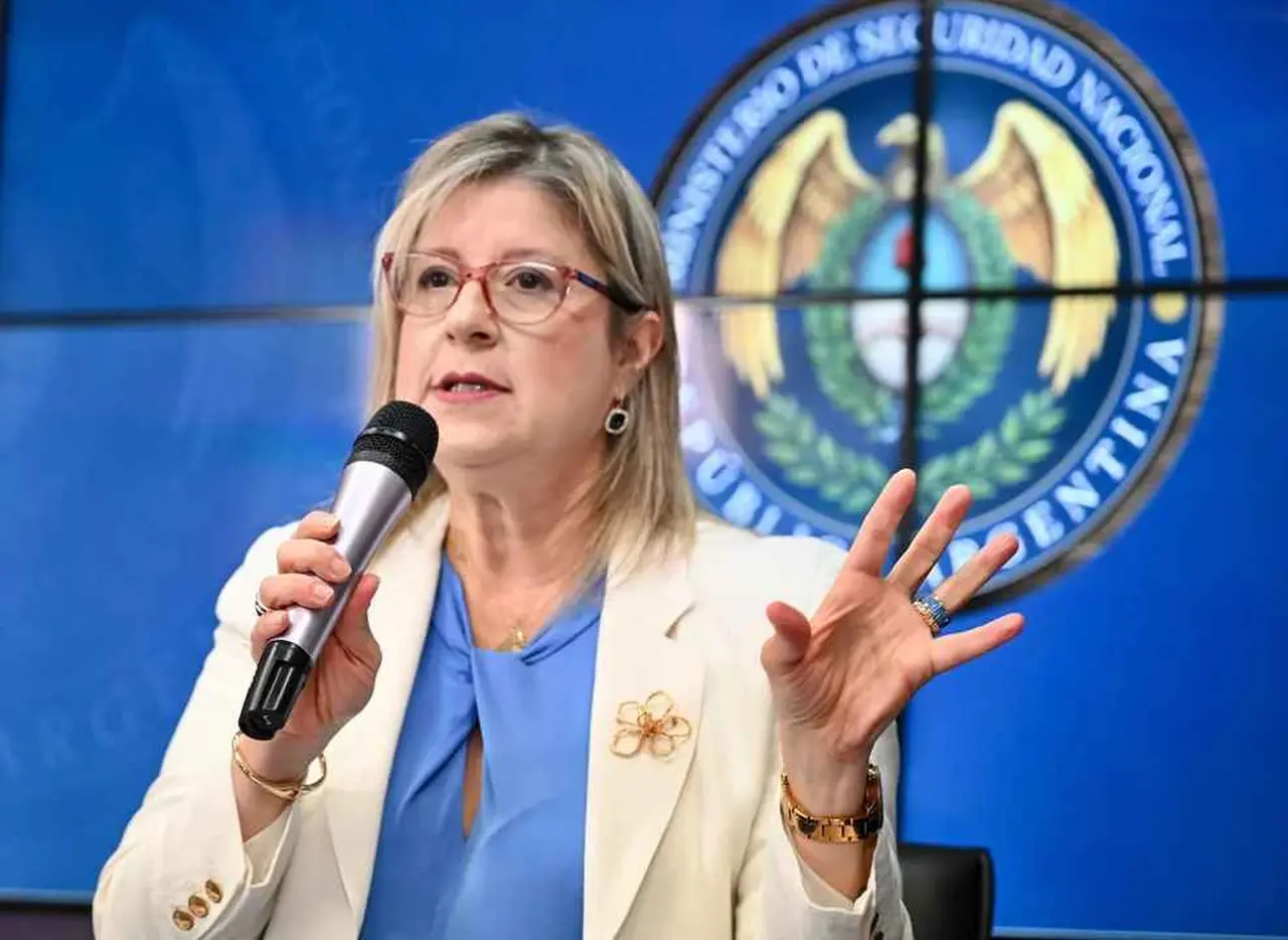 Alejandra Monteoliva, ministra de Seguridad Nacional.