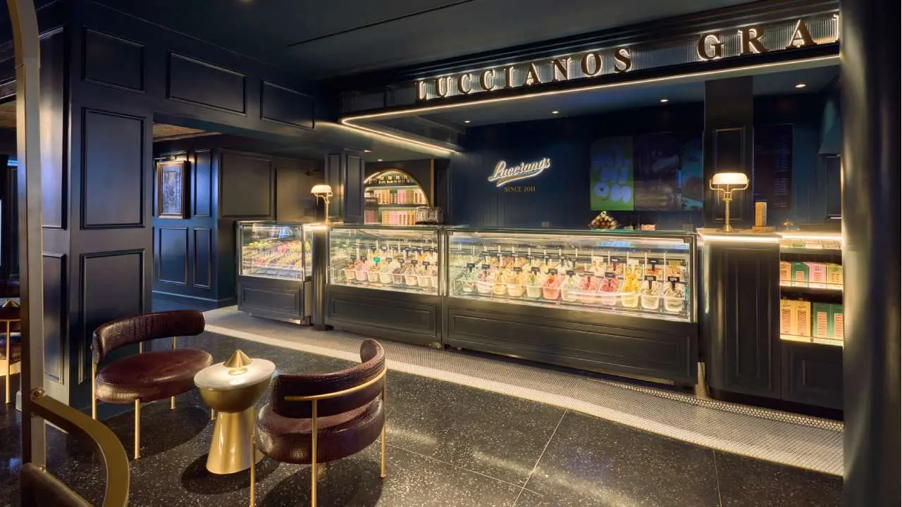 El nuevo local de Lucciano's en Cañitas.