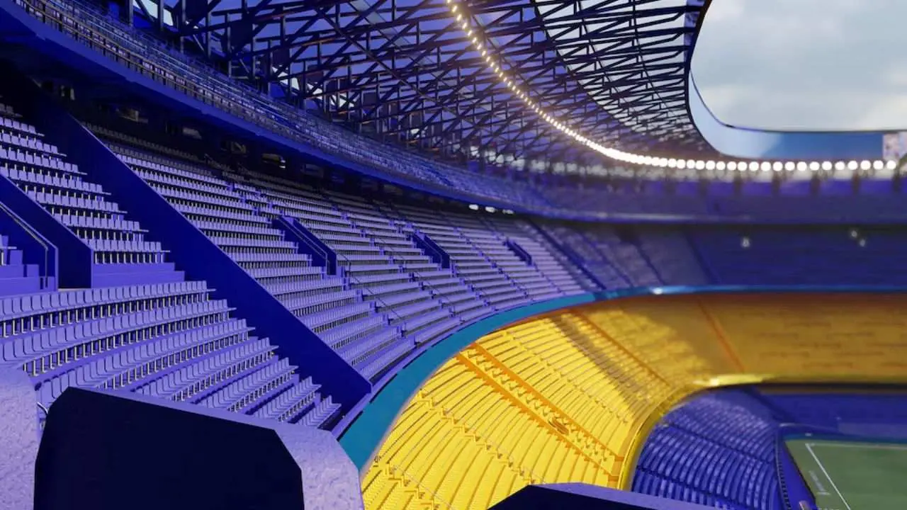 Parte del proyecto de Boca es sumar una cuarta bandeja o agrandar la tercera