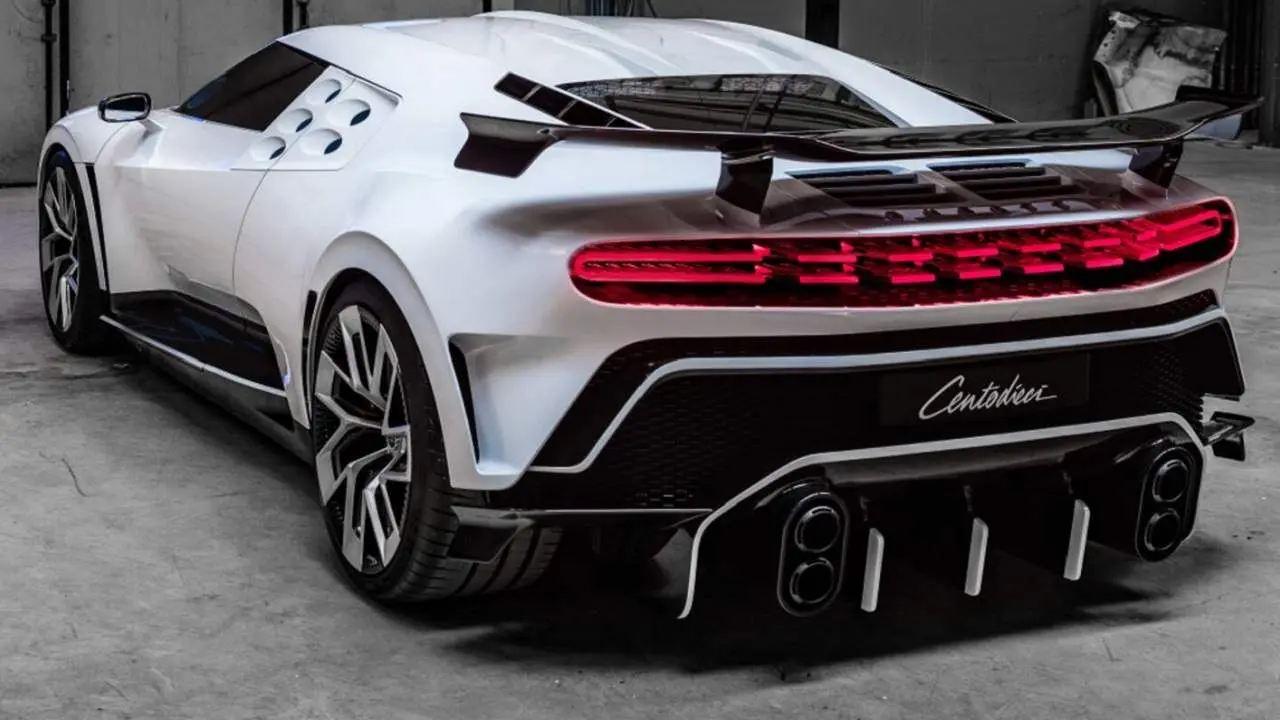 el Bugatti Centodieci