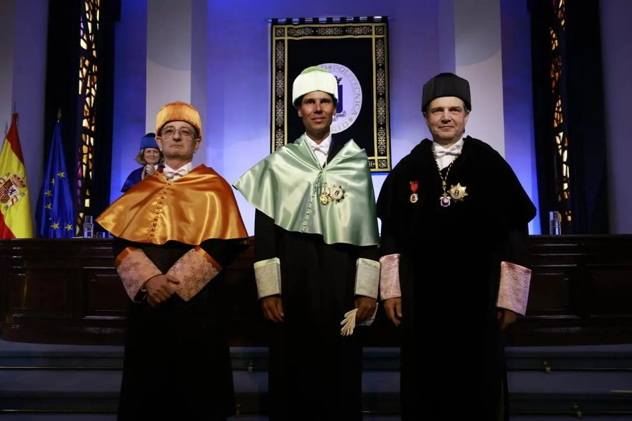 Rafael Nadal Doctorado Honoris Causa UPM