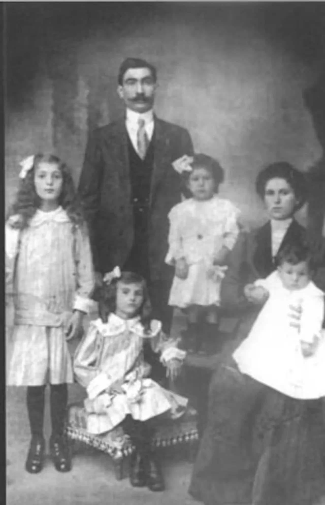 Vicente Fagnani y su familia
