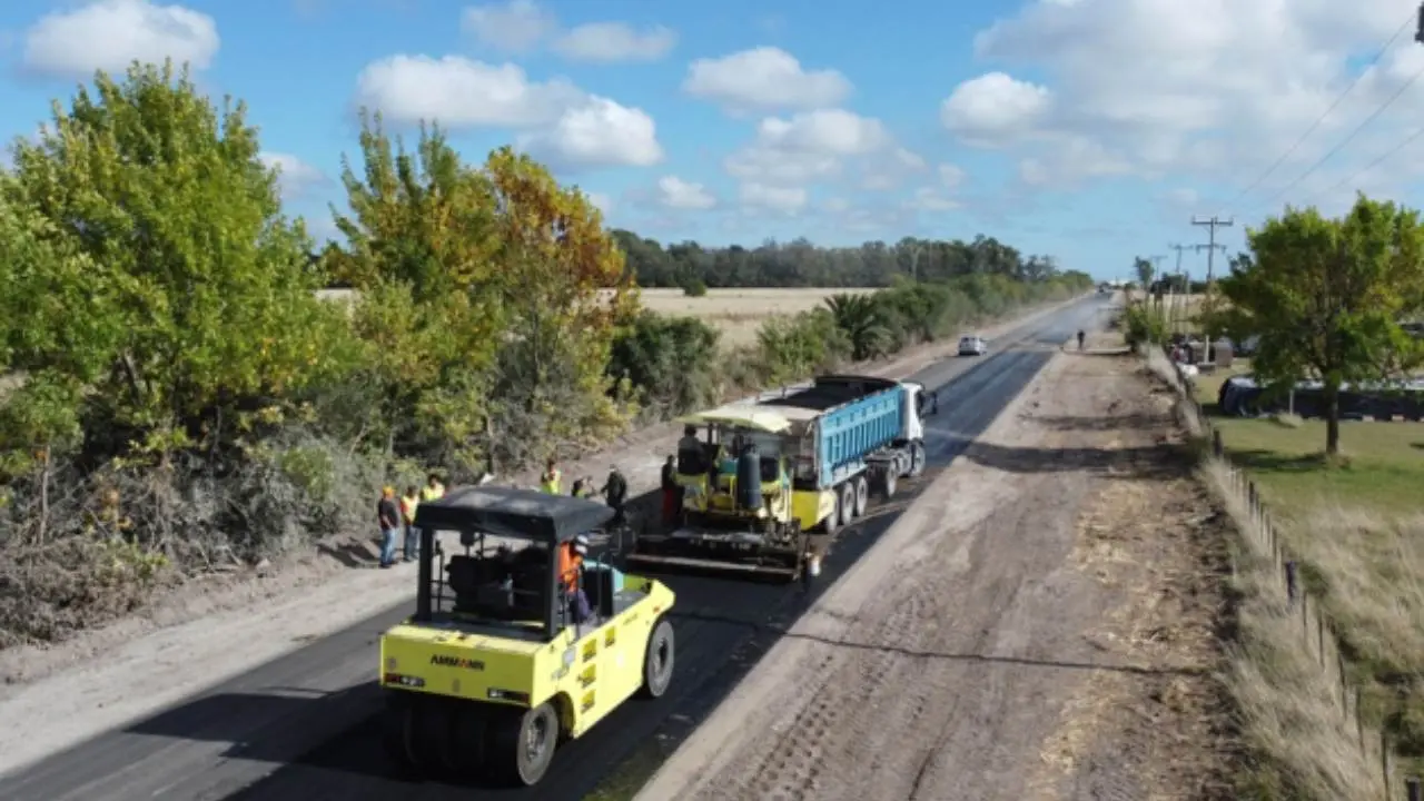Avanza la obra en Ruta 11