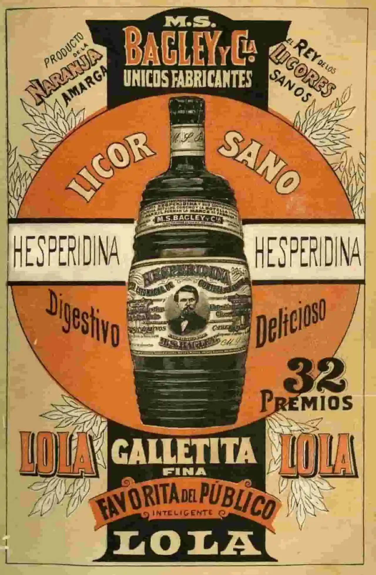 Publicidad antigua de Bagley