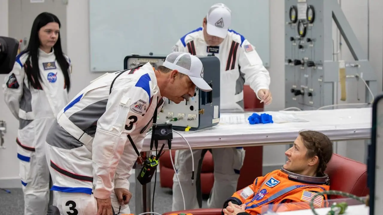 El entrenamiento físico y mental es clave para los astronautas que viajan al espacio
