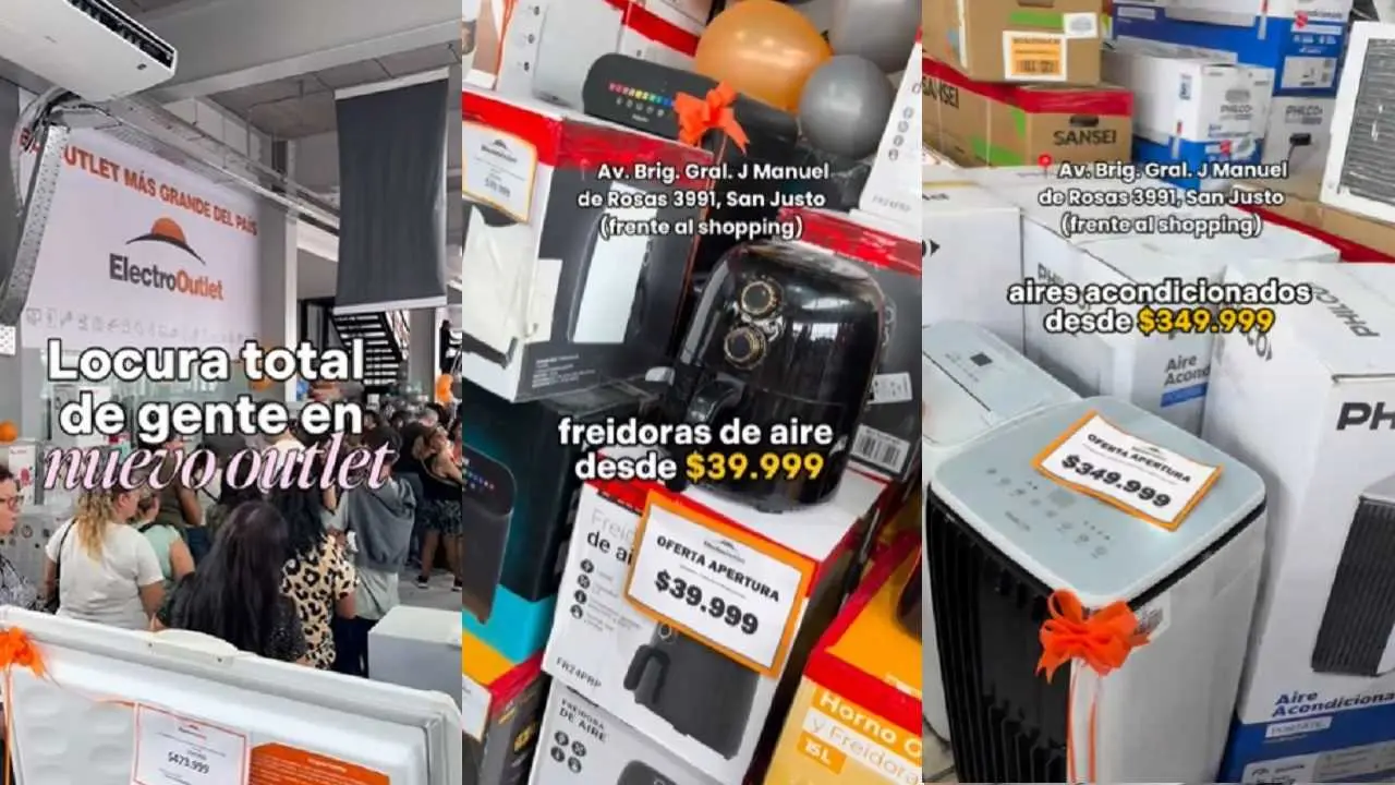 Nuevo outlet de electrodomésticos 