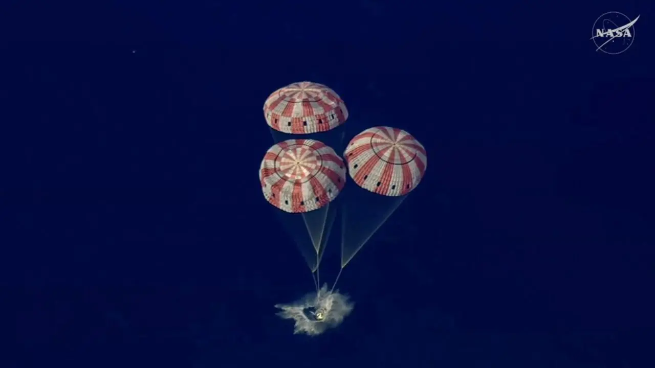 VIDEO I Las impactantes imágenes del rescate de Artemis II y el momento decisivo del regreso a la Tierra