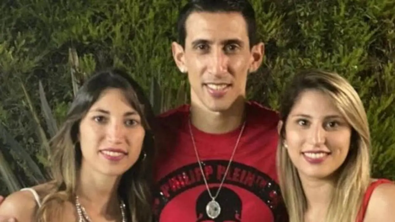 Di María, en familia