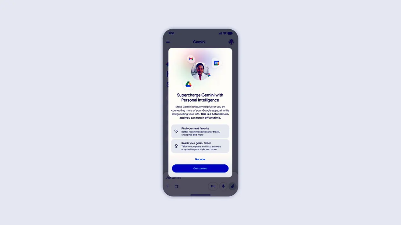 La Inteligencia Personal abre una nueva etapa para Gemini de Google.