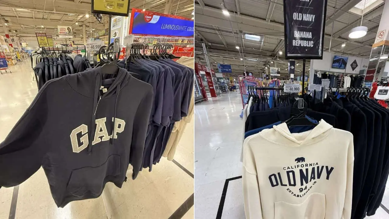 La cadena de supermercados que empezó a vender ropa de GAP y Old Navy en el país
