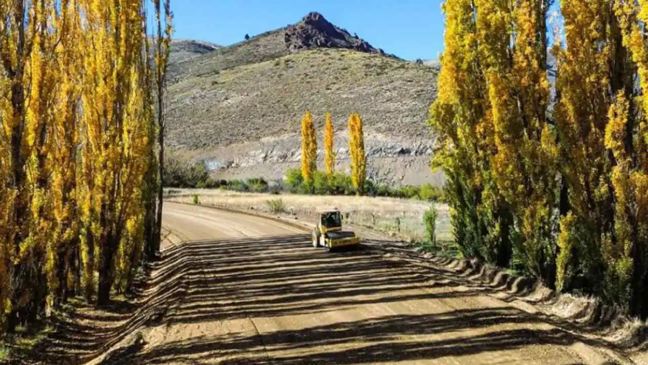 Neuquén avanza con la obra en la Ruta del Pehuén