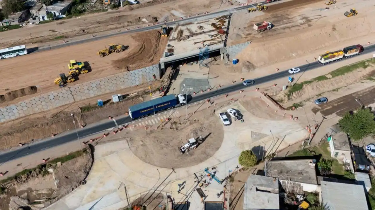 La obra en la Autopista Ruta 19 avanza a muy buen ritmo