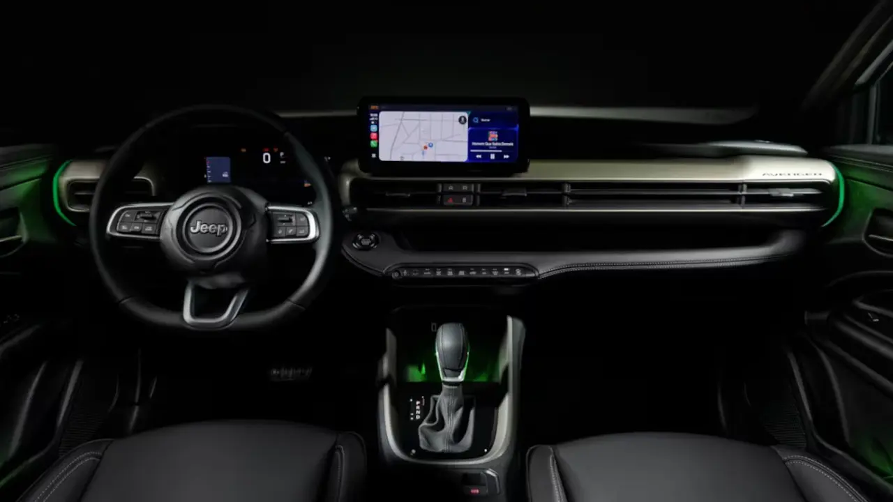El interior del nuevo Jeep Avenger