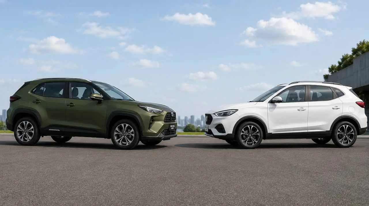 SUV tradicional versus chino: ¿conviene más comprar el Toyota Yaris Cross o el MG ZS?