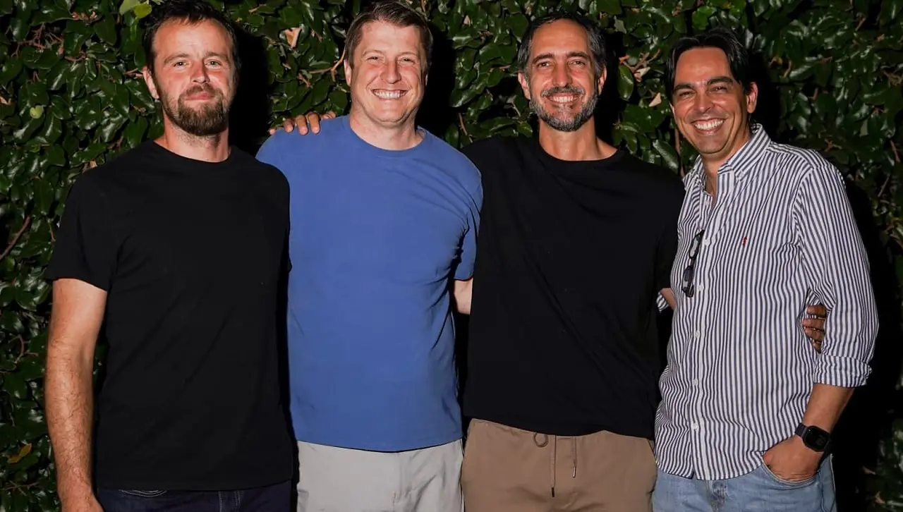 Management team de Lovelytics: Guillermo Watson, Scott Love, Patricio Moreno y Juan Davi