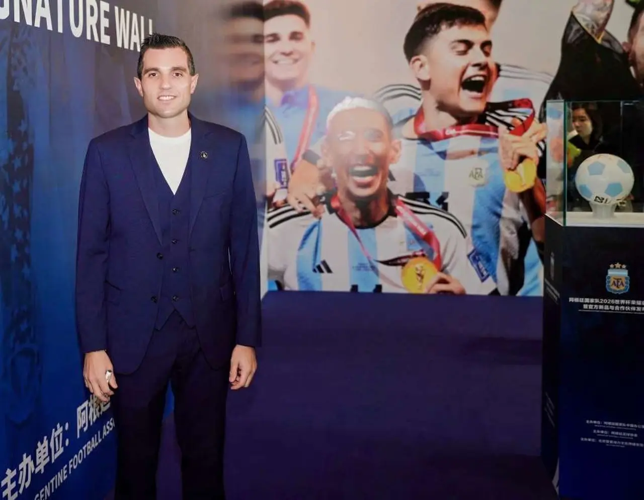 Leandro Petersen, jefe de Publicidad y Marketing de la Asociación de Fútbol Argentino (AFA)