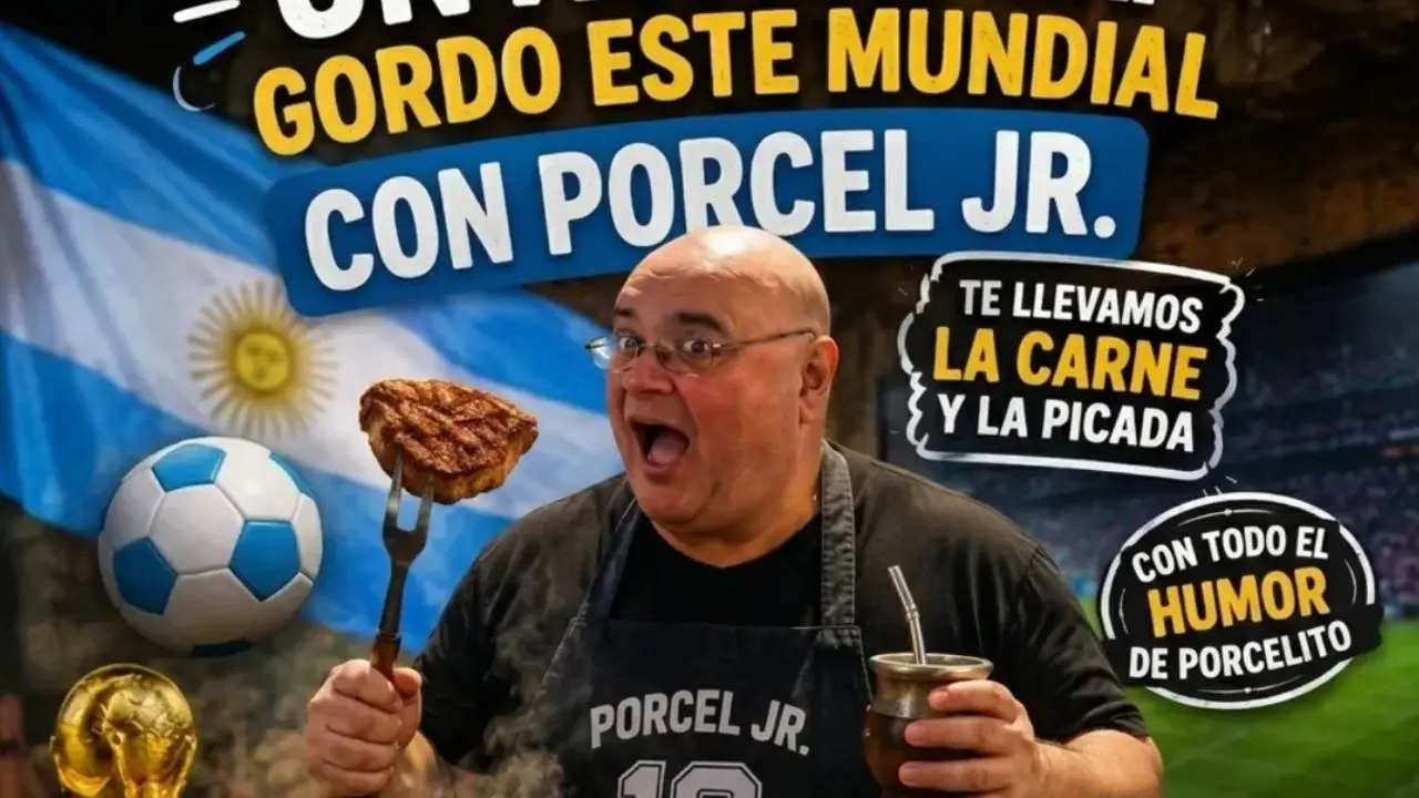 Porcel Jr. y su negocio en el Mundial