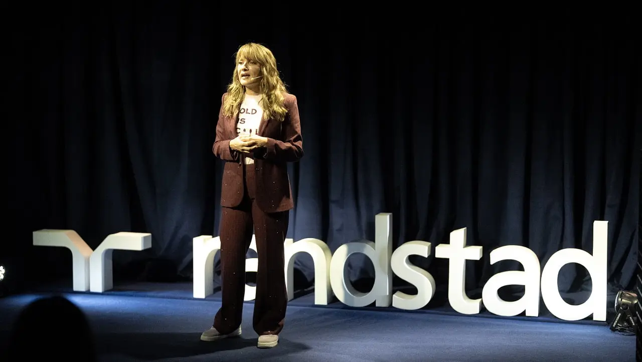 Andrea Ávila, presentación del Randstad Employer Research 2026