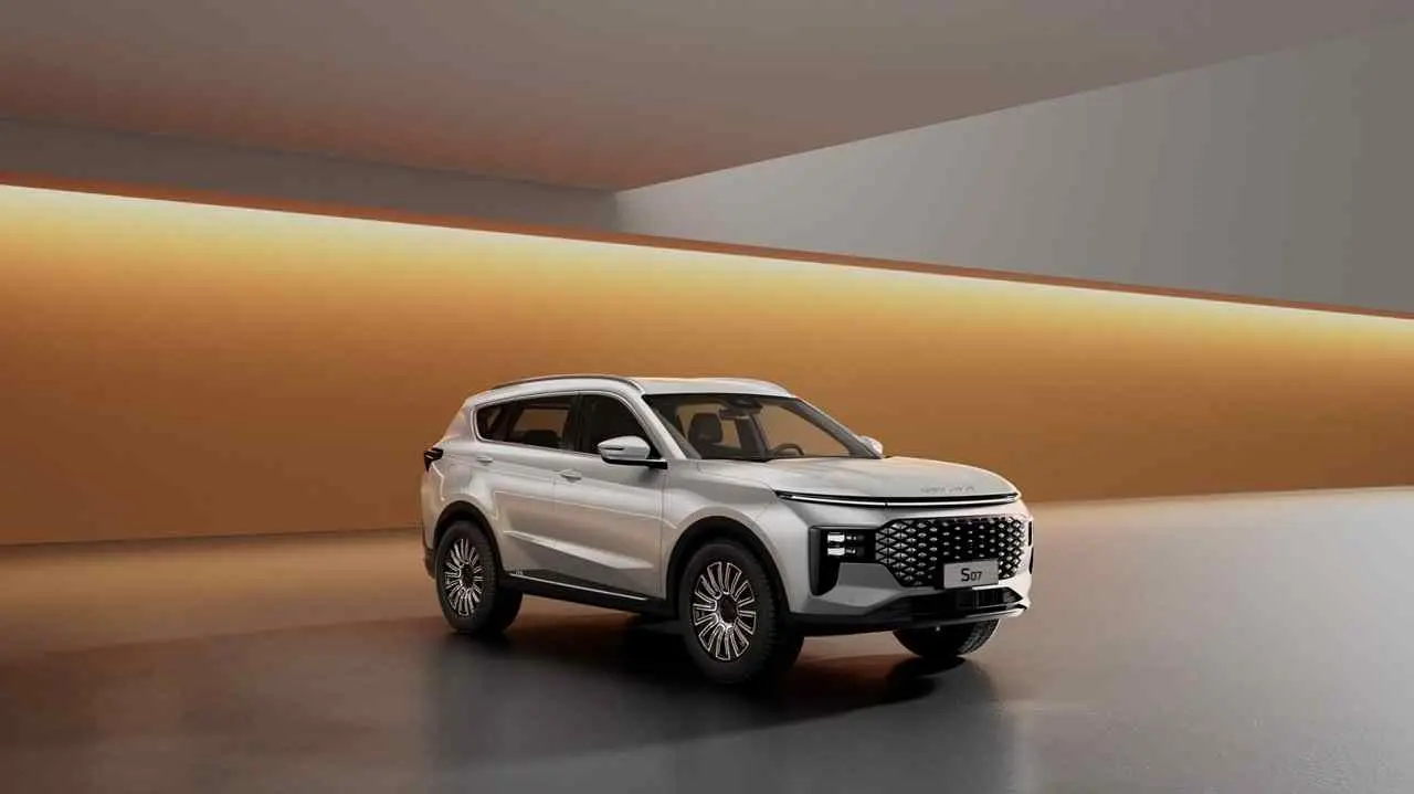 El 07 es uno de los SUV de la marca china que llegará al país.