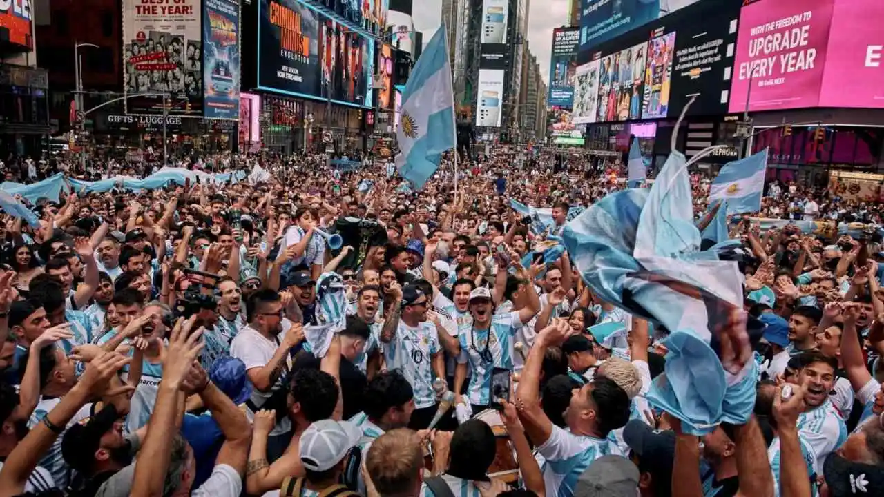 El 96,3% de los argentinos dice que nos reconocen por cómo festejamos y gritamos desde el alma