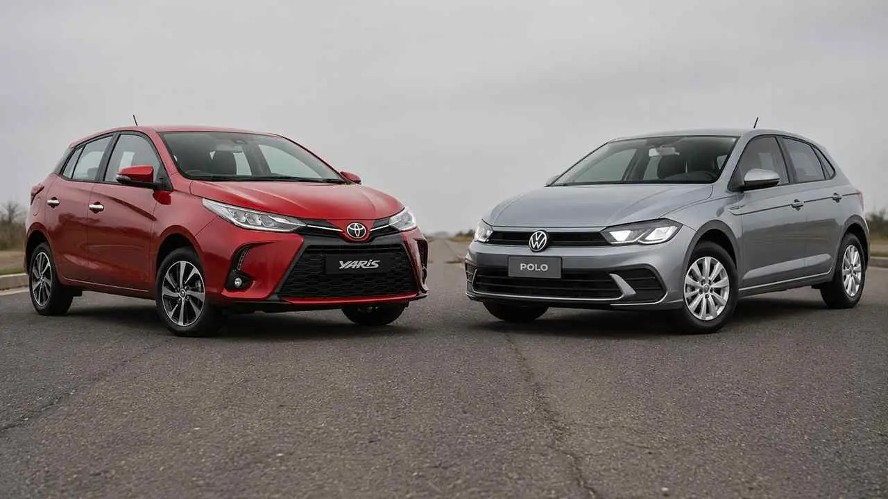 Volkswagen Polo versus Toyota Yaris: cuál es el auto compacto qué más conviene comprar