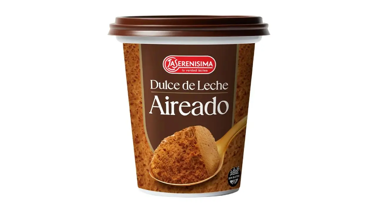 Dulce de leche aireado de La Serenísima, la nueva apuesta para las góndolas de todo el país