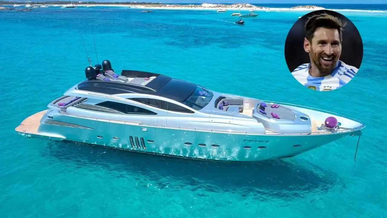 El refugio que elige Messi en el Mediterráneo es un yate de lujo de 27 metros que alquila por 70.000 euros por semana