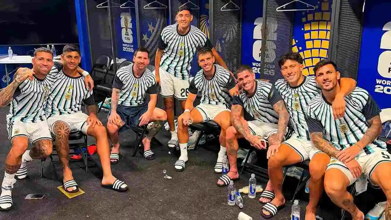 Un video muestra el festejo de los jugadores argentinos por el triunfo ante Suiza