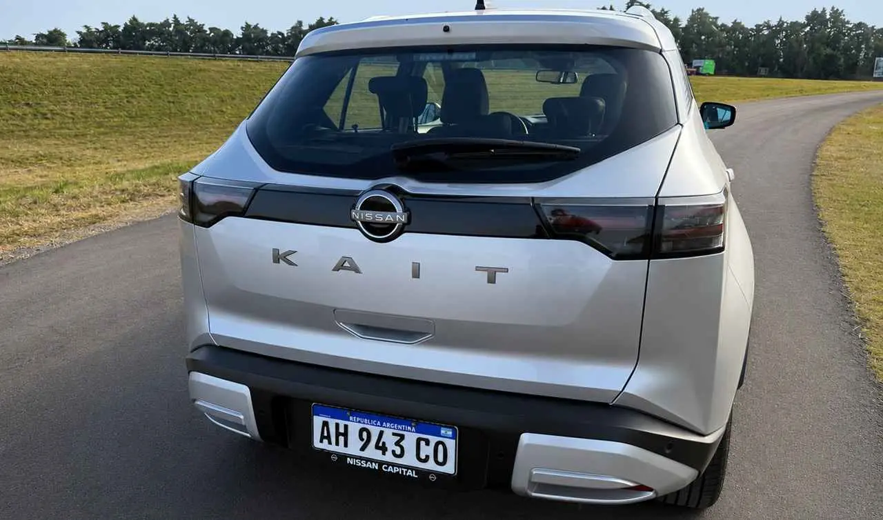 El cambio de la parte trasera del Kait es uno de los aspectos más llamativos.