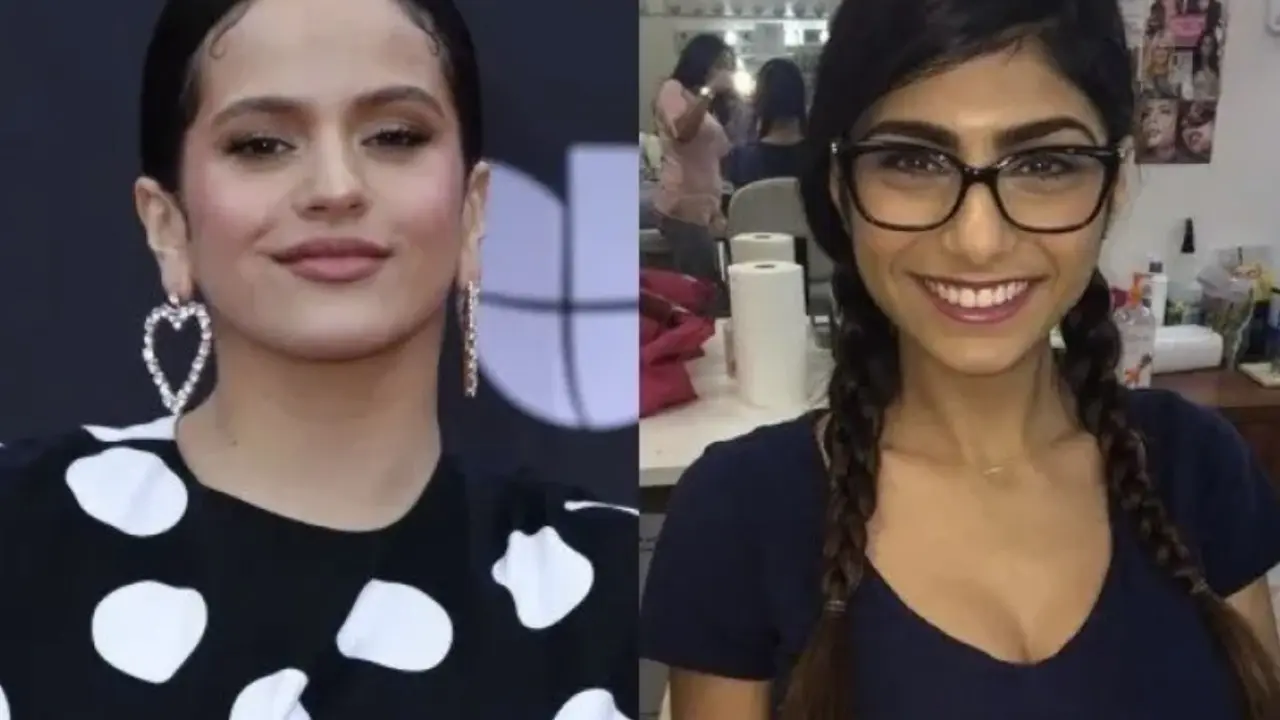 Rosalía y Mia Khalifa, en el centro de la polémica