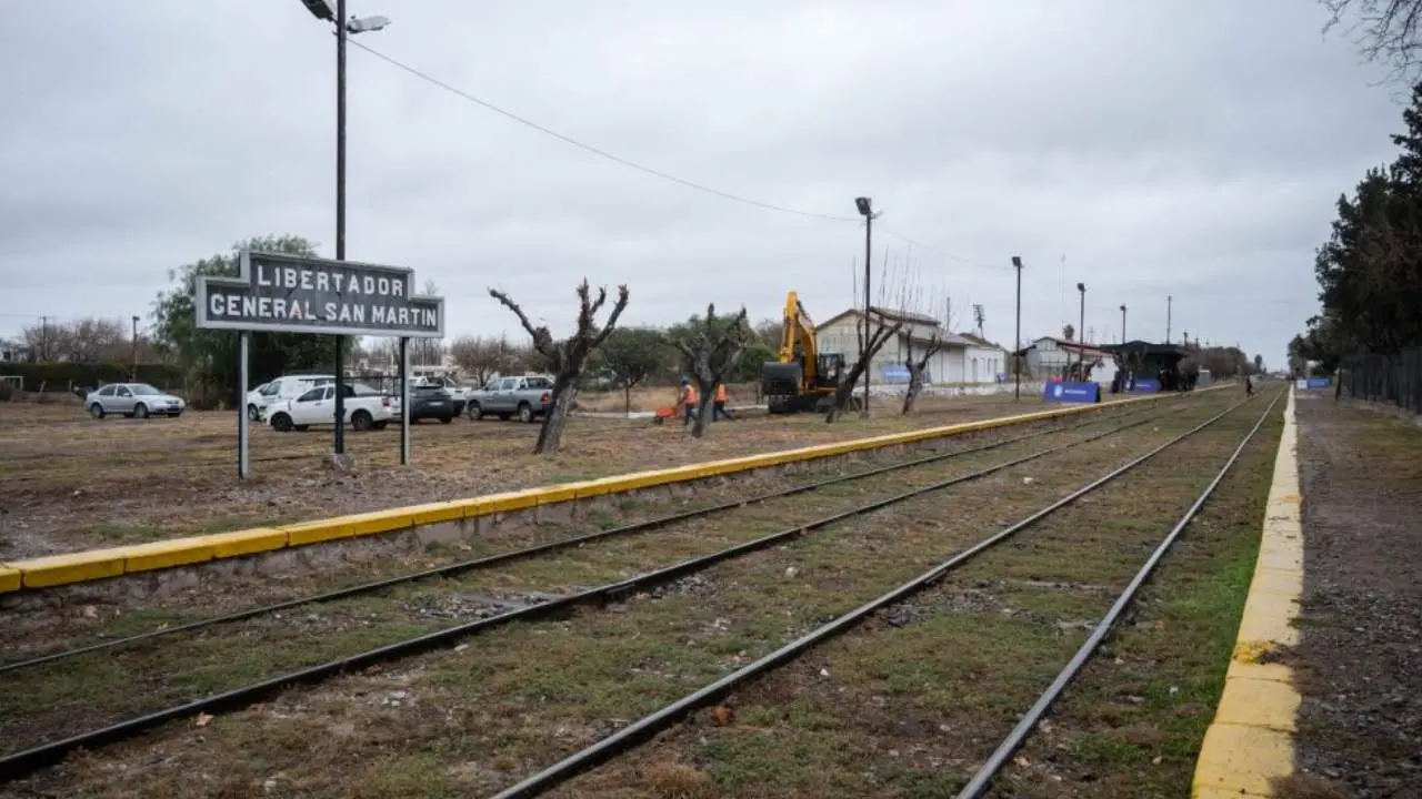 Mendoza, en plena obra para revolucionar el transporte público provincial con el Tren de Cercanías