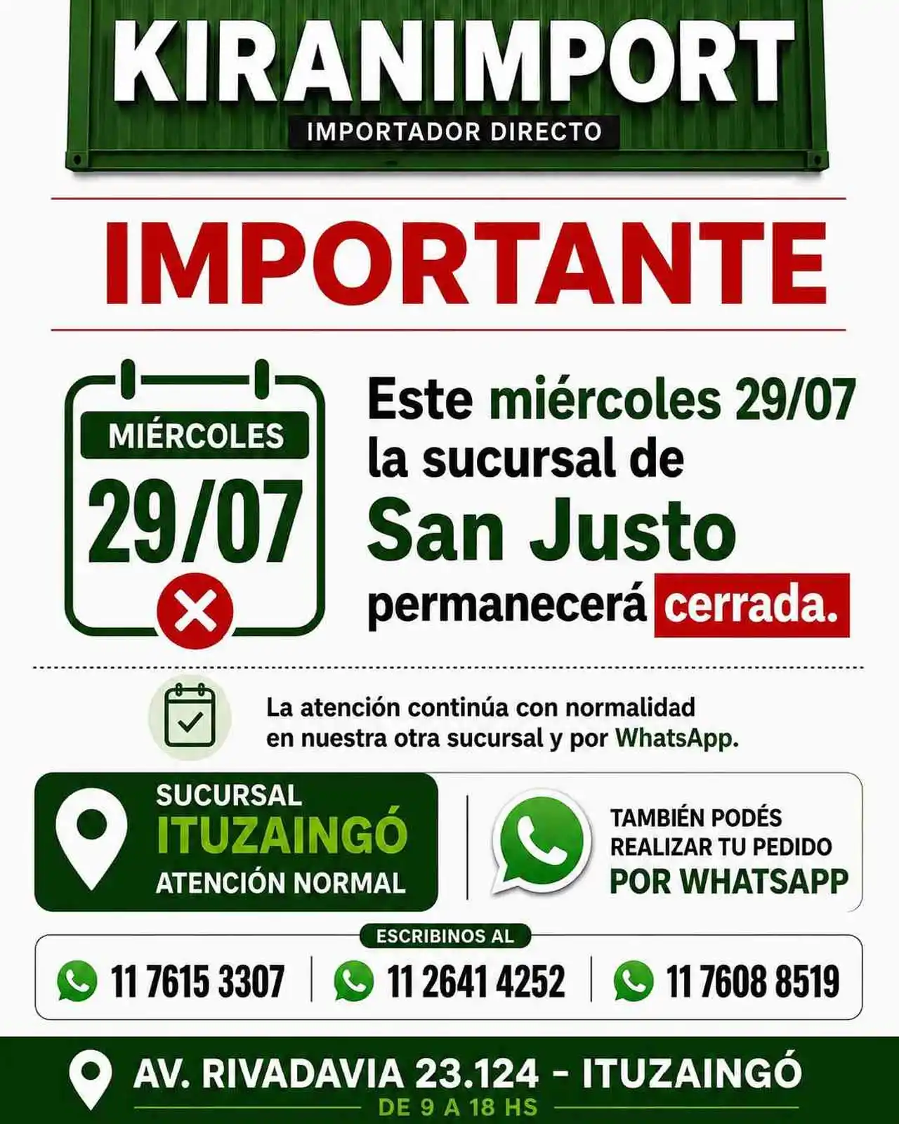 Los productos
