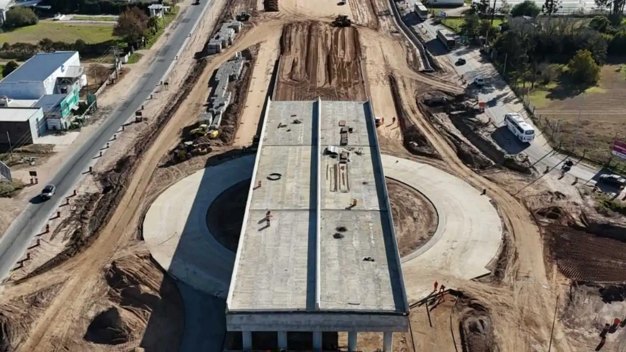 obra de la nueva autopista circunvalación de rio cuarto, córdoba