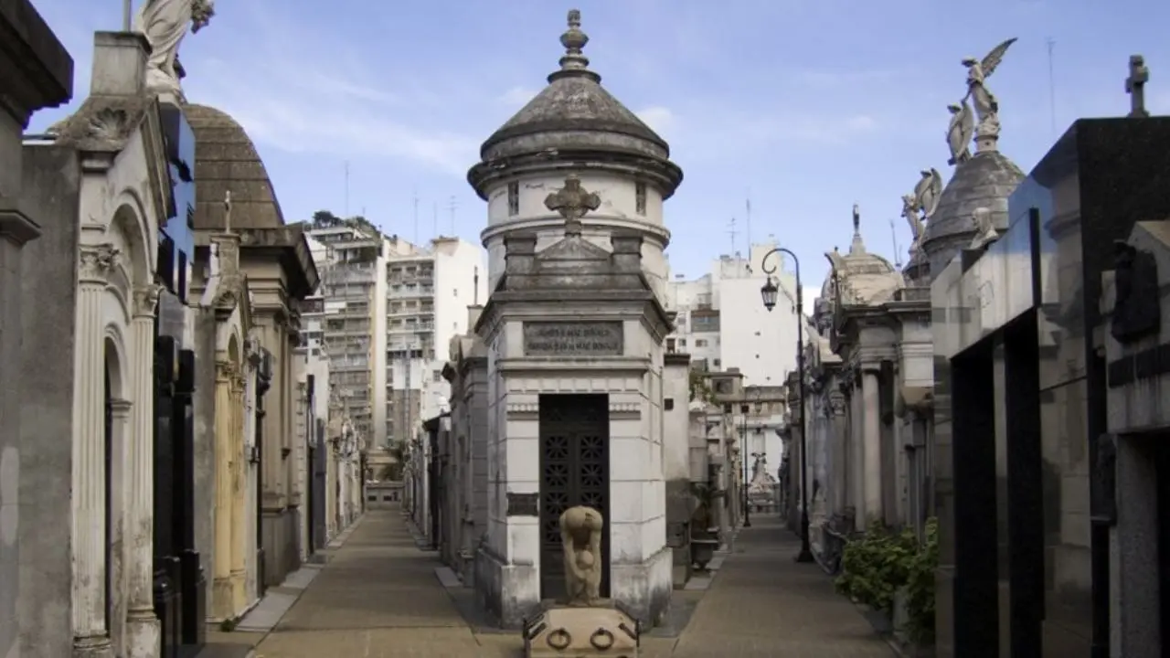 El cementerio de la Recoleta, lugar mítico de Buenos Aires.