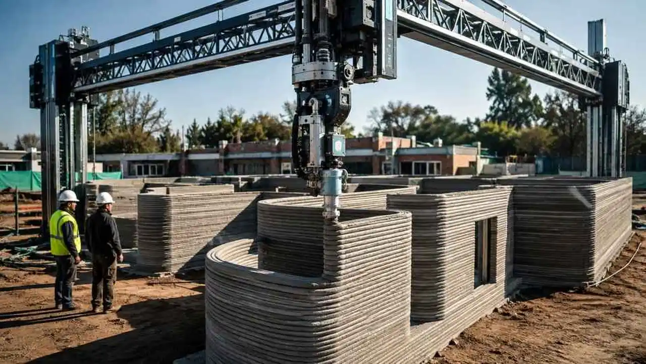 La máquina mide 11 metros de largo y ancho, alcanza 7 metros de altura y puede instalarse directamen