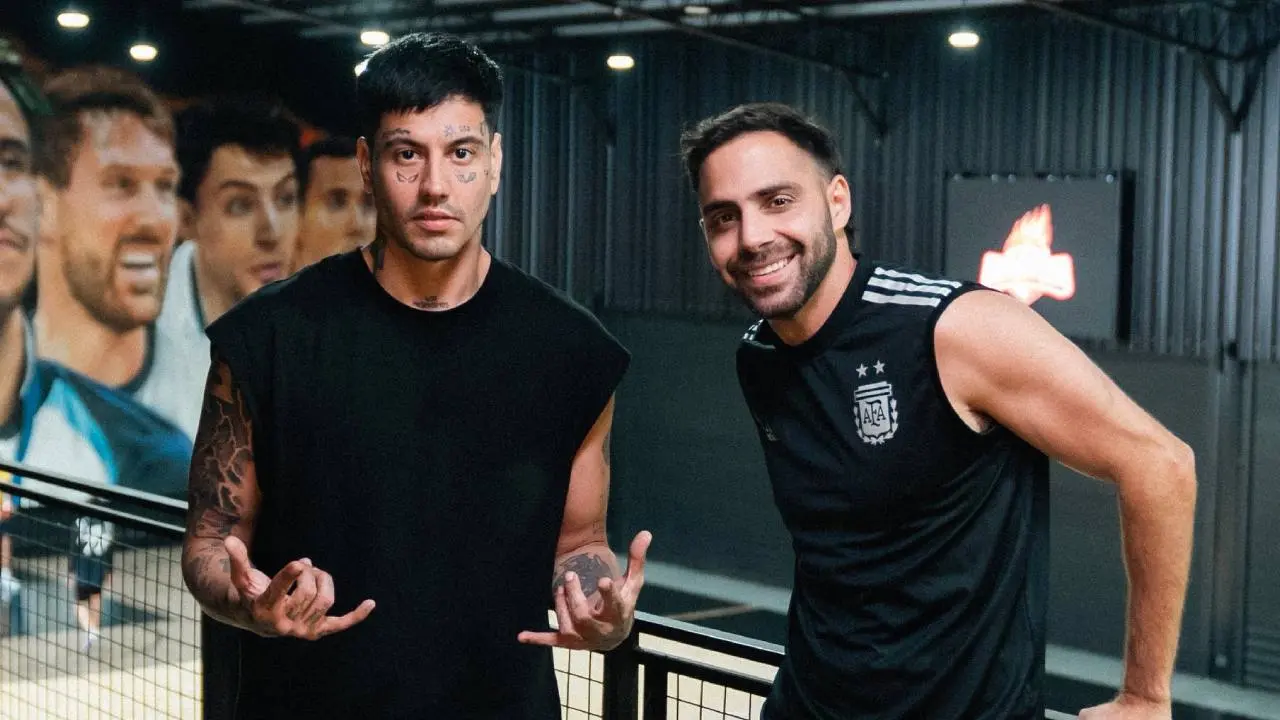 Lejos de la música, Duki estrenó su nuevo negocio en sociedad con Grego Rossello