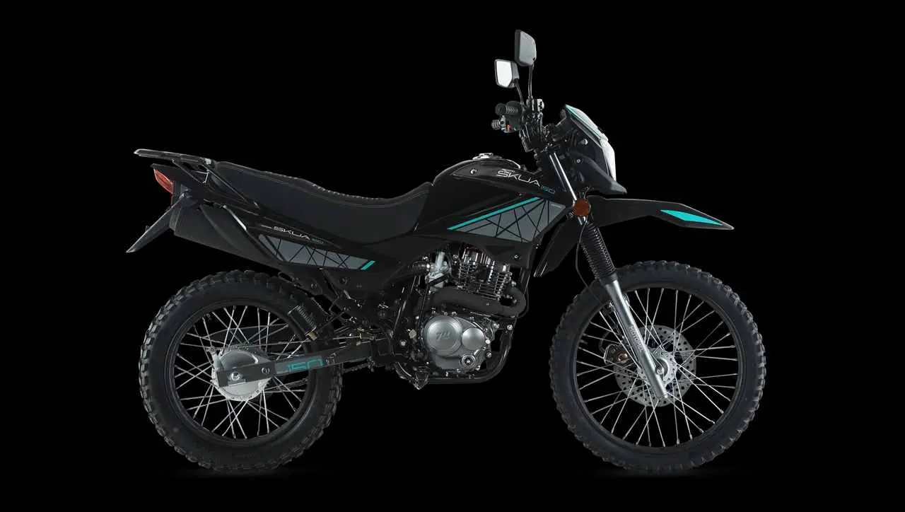 Motomel Skua 150 de perfil. Foto oficial.