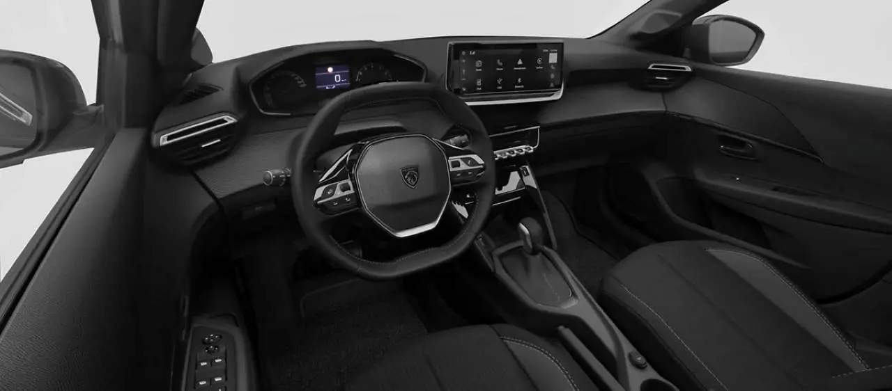interior peugeot 208. foto oficial.