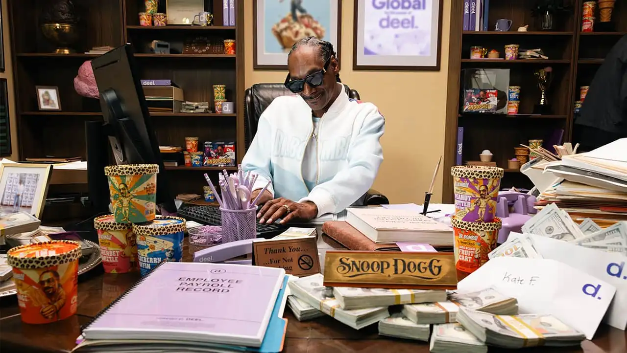 Snoop Dogg y Deel buscan al primer catador de helados de Dr. Bombay (foto gentileza de Deel)
