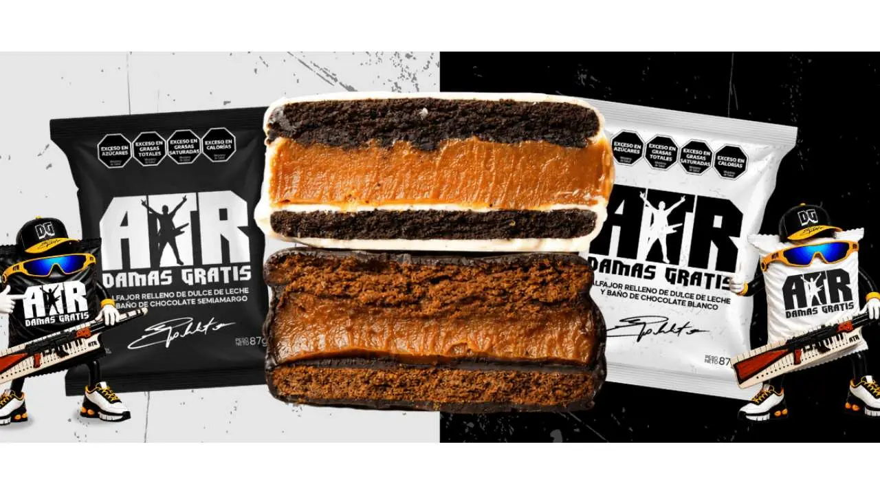 Los nuevos alfajores de Pablito Lescano, el líder de Damas Gratis