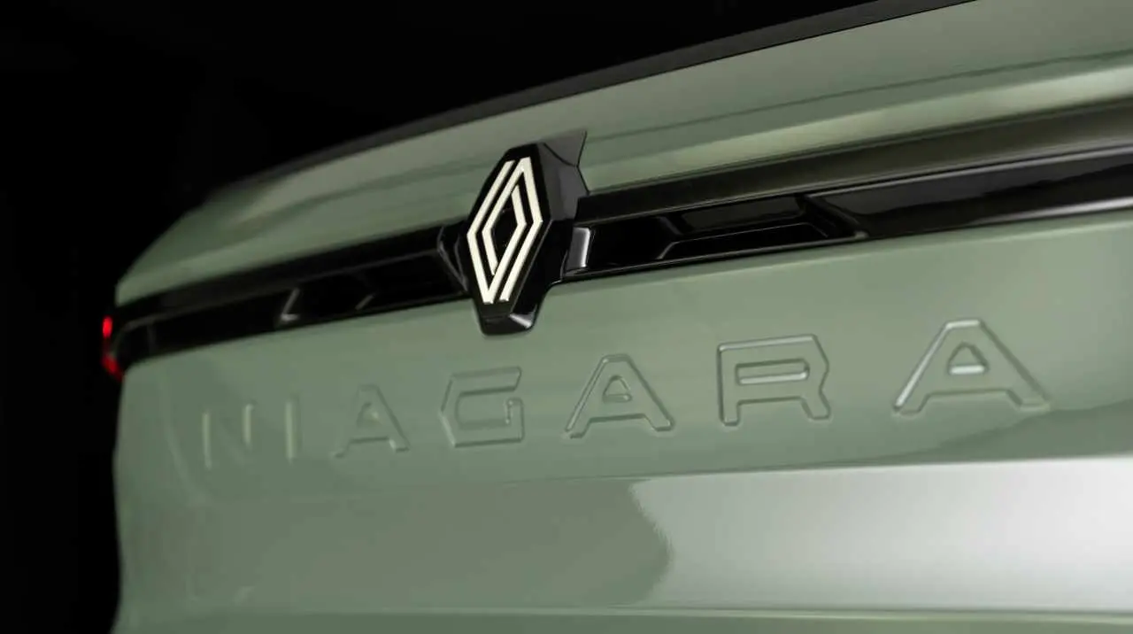 Parte trasera Renault Niagara. foto oficial.