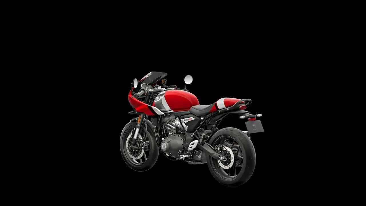 La marca británica recrea un modelo con estilo cafe racer.