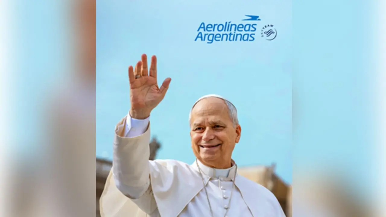Aerolíneas Argentinas se hará cargo de los traslados de la comitiva del Papa León XIV en su visita