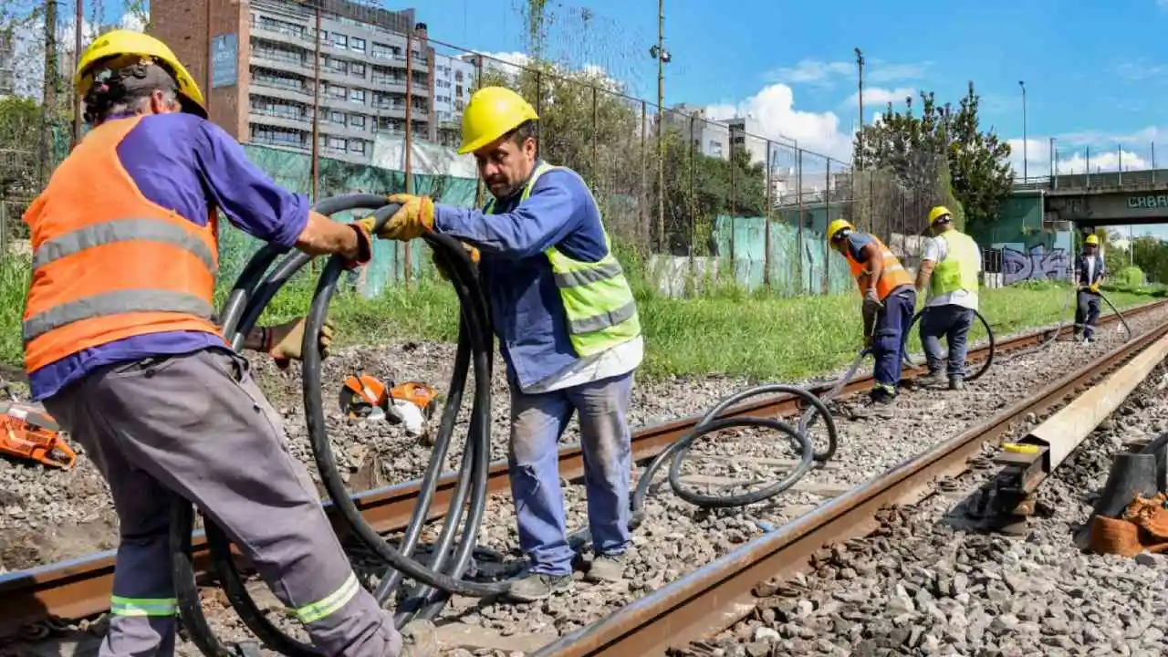 El Tren Sarmiento no funcionará por cuatro días seguidos por obras en todos los ramales